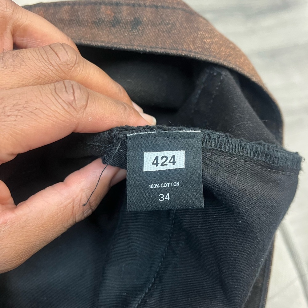 Unique 424  Tie-Dye Jeans - Picture 4 of 5